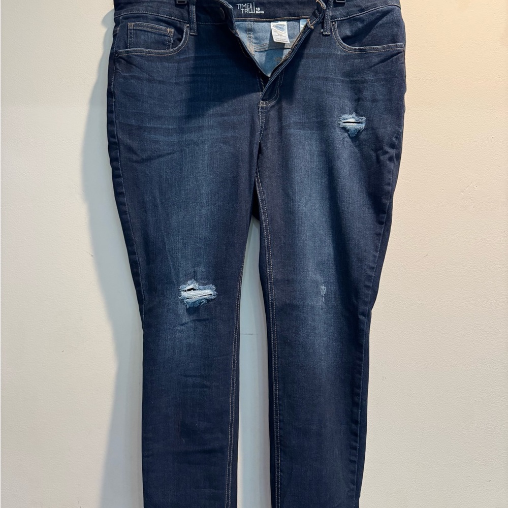 Time and Tru Indigo Skinny Jeans